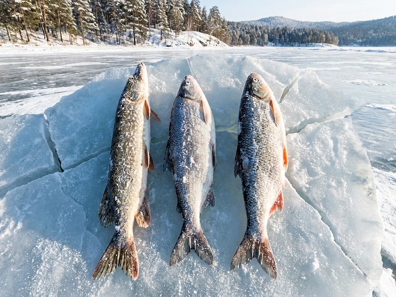 охлажденная мороженая рыба