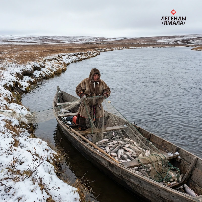 зимняя рыбалка на ямале