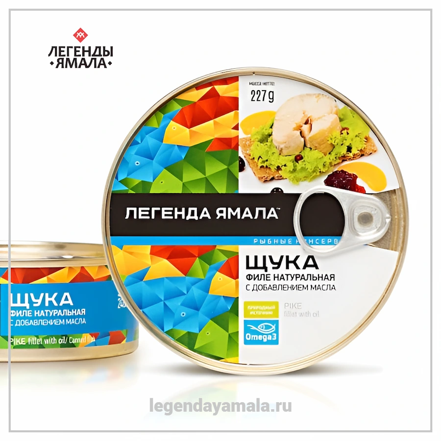 консервы филе щуки в масле