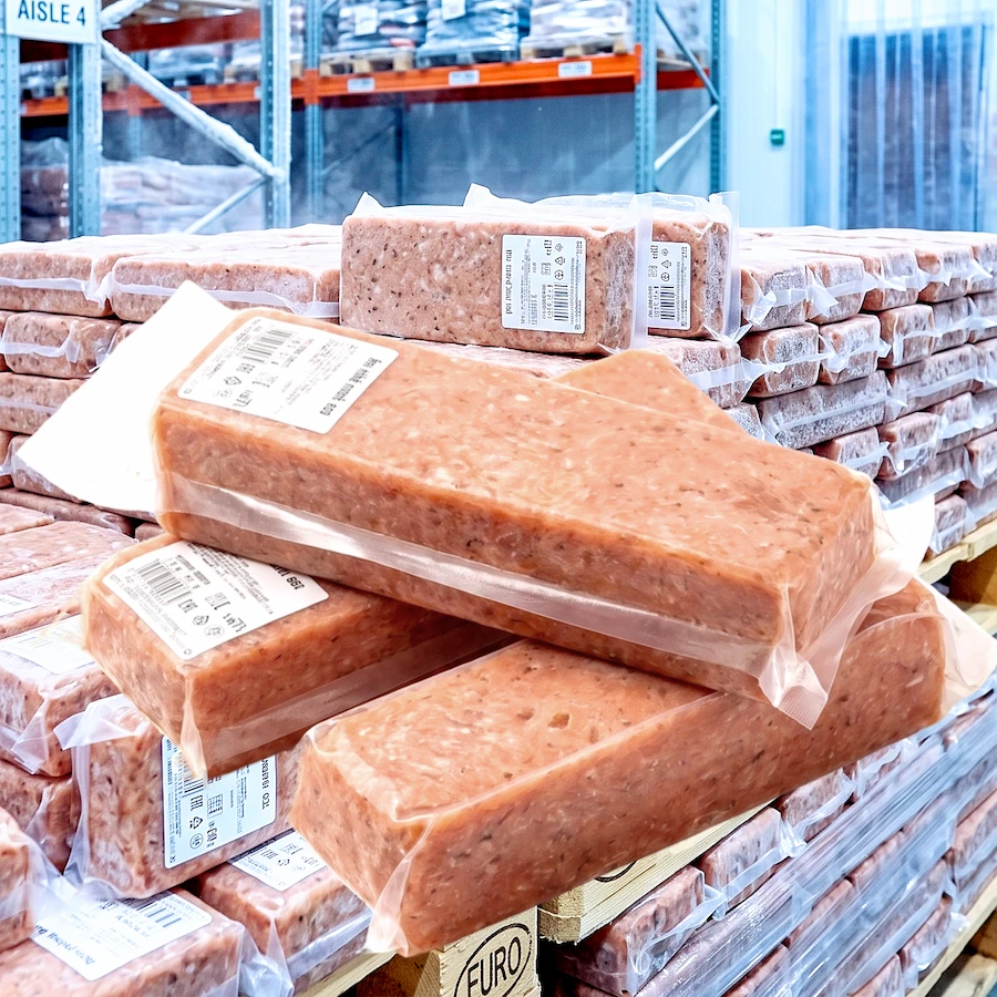 Фарш из филе щуки в вакуумной упаковке 1 кг
